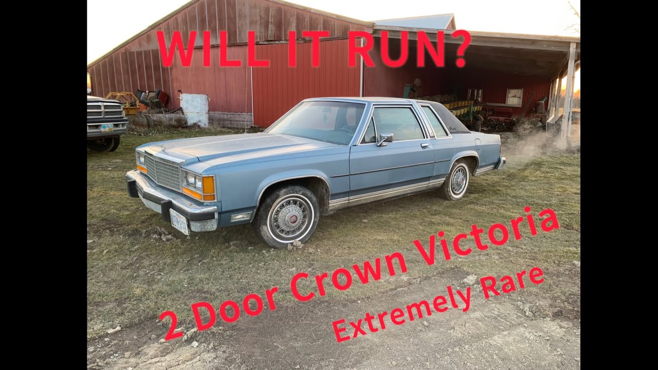 1981 LTD Crown Victoria 2 Door BARN FIND!