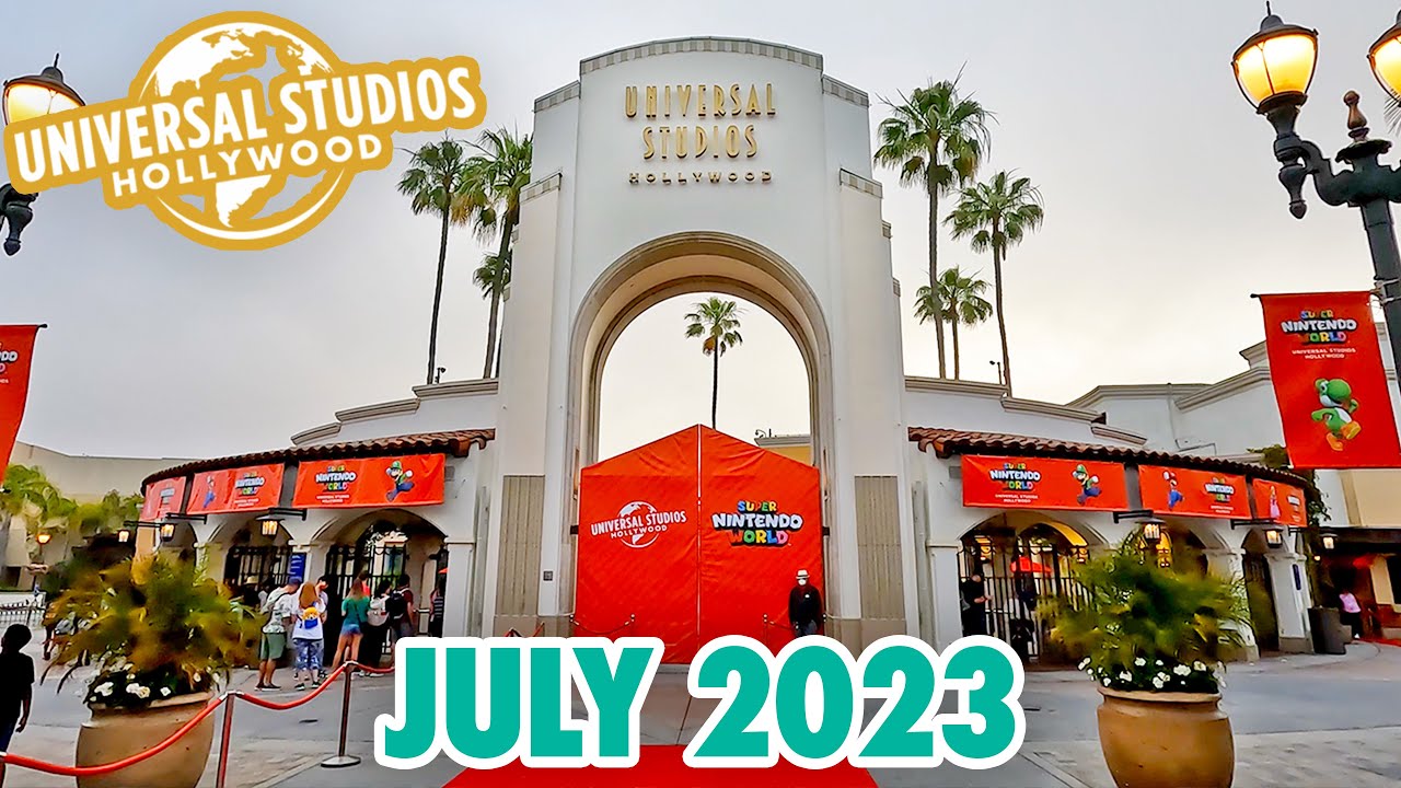 Universal Studios Hollywood - July 2023 Walkthrough [4K POV]