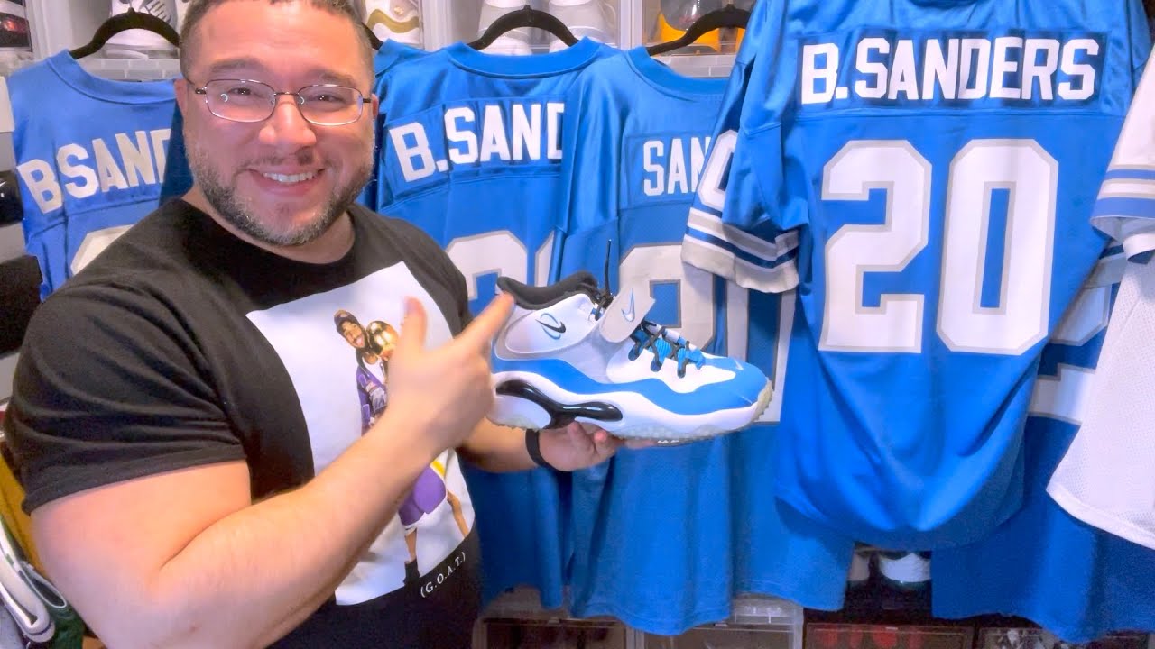 Barry Sanders Jersey Collection!