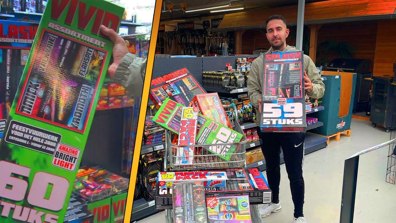 Dit TUINCENTRUM Heeft VEEL NIEUW VUURWERK!