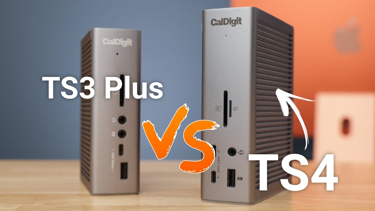Лучшая док-станция Thunderbolt для Mac: сравнение CalDigit TS4 и TS3 Plus