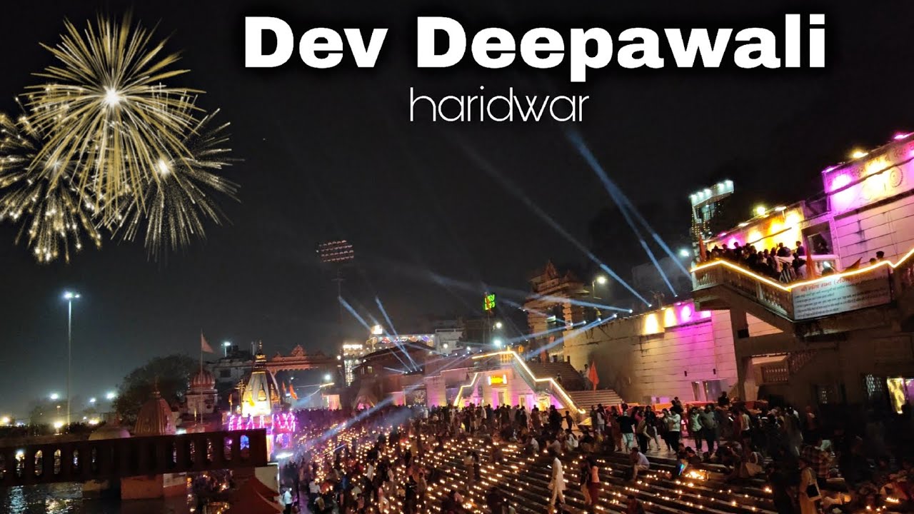 Experiencing popular festival of India || Dev Deepawali || #haridwar 