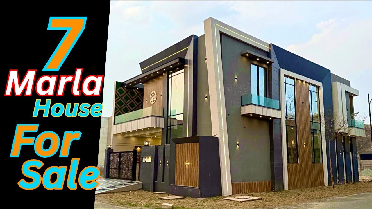 7 Marla Modern Dream House For Sale On Sargodha Road | Faisalabad | Corner House | Double Height 