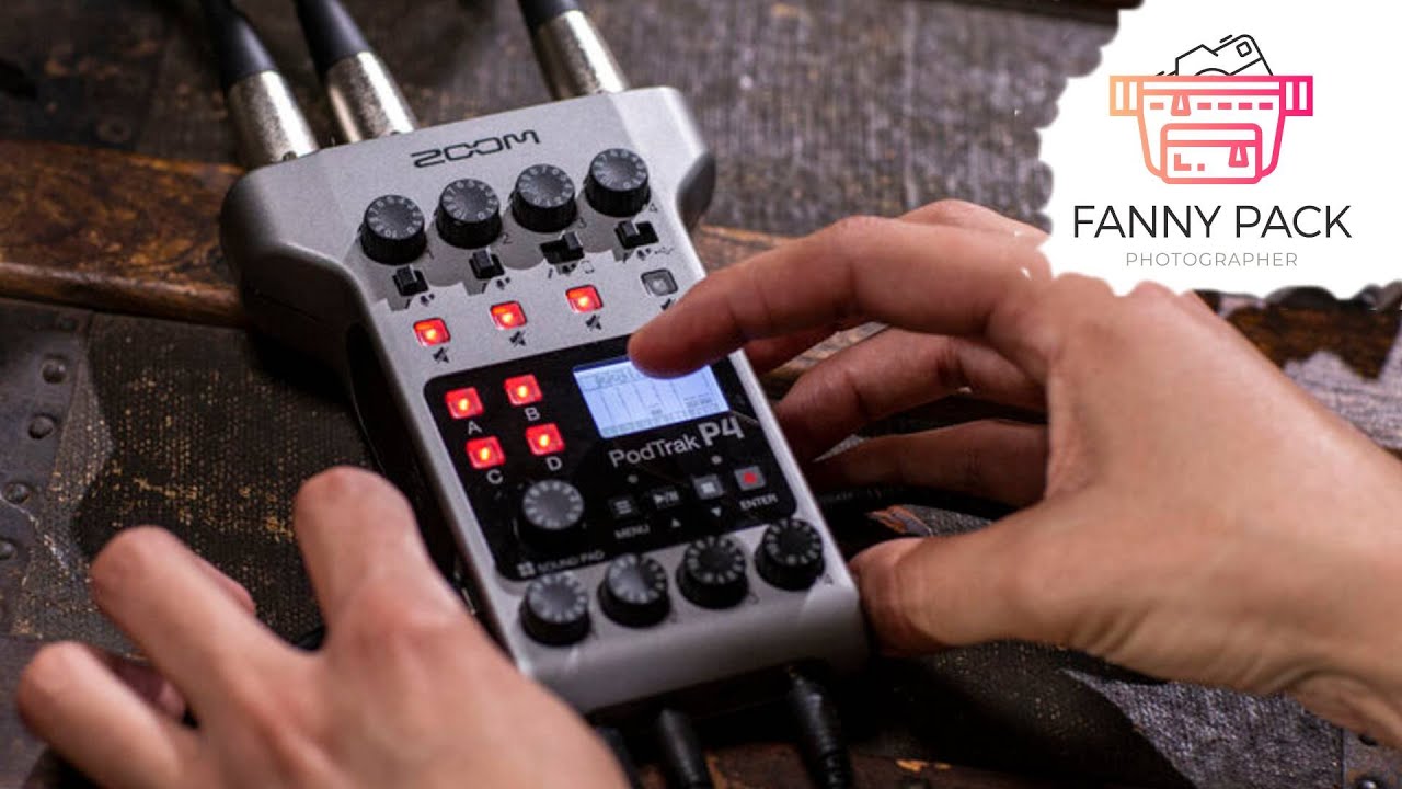 Zoom Podtrak P4 - REVIEW - Professional recording and podcast studio for under $200?