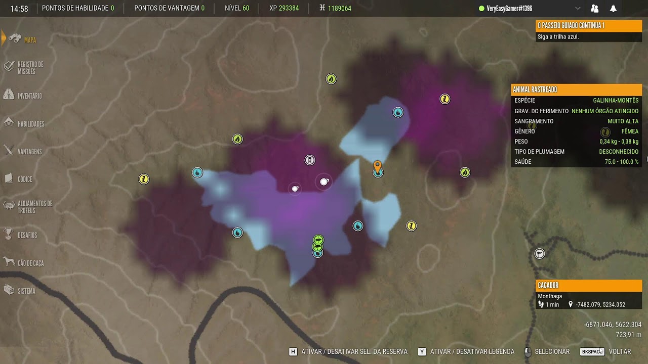 TheHunter call of the Wild bora mais uma caçadinha aleatória em busca dos dima e das pelagens raras