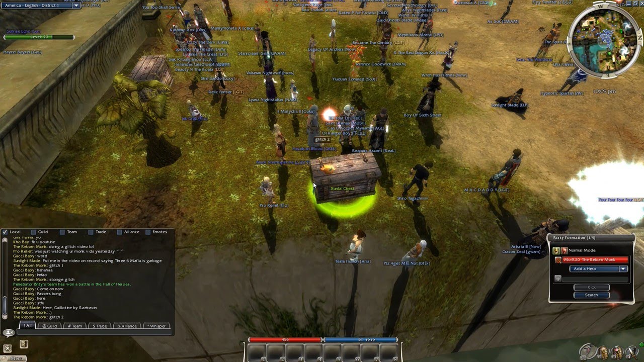 Guild Wars 3 Glitches in Kamadan