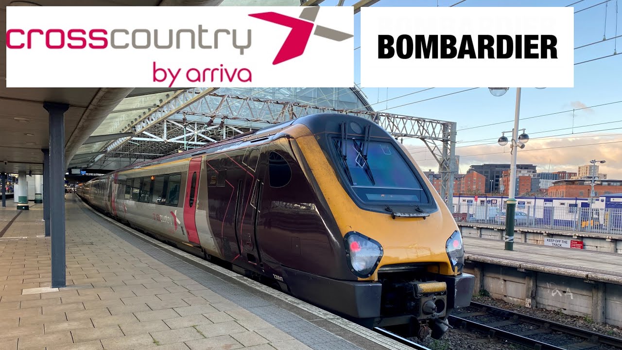 [CrossCountry: Manchester to Reading] Bombardier British Rail Class220017/ Class221121 Super Voyager