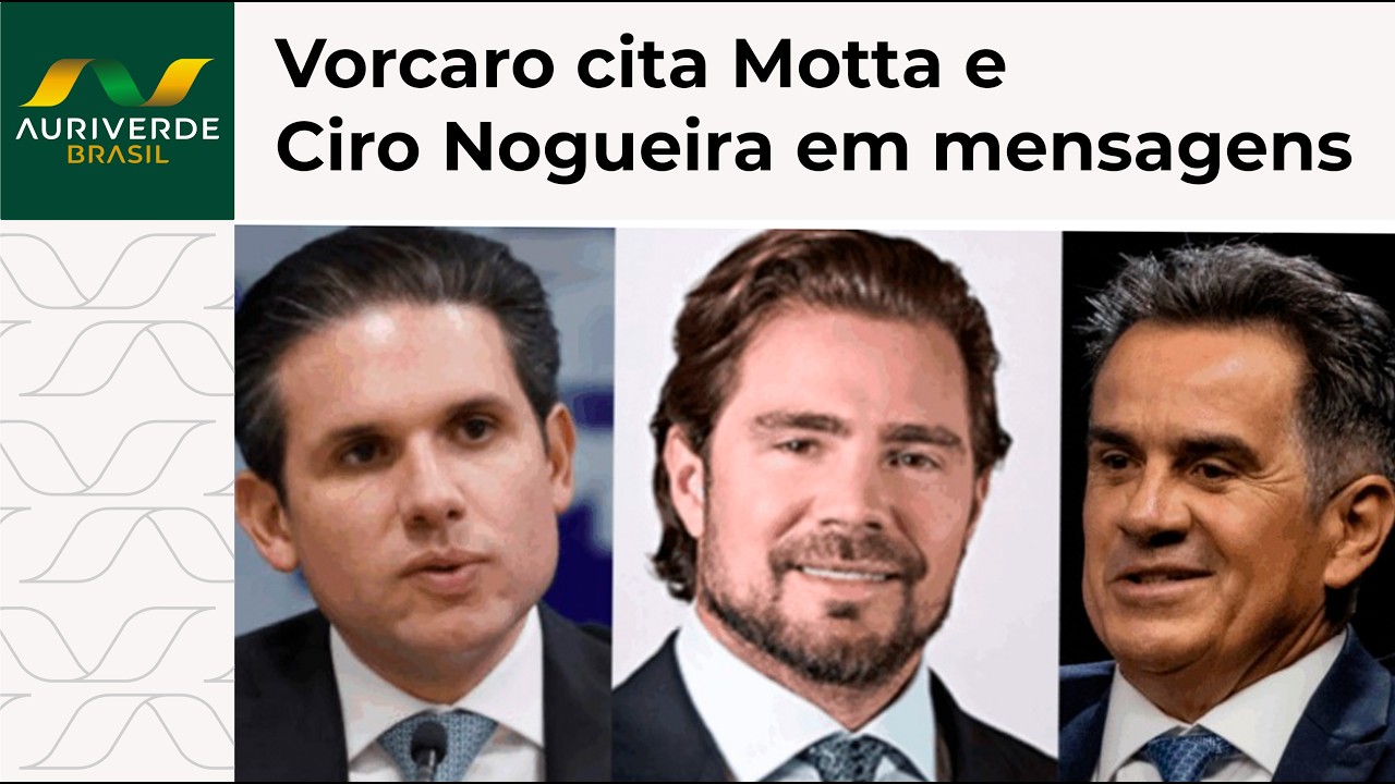Vorcaro cita encontro com Hugo Motta e elogia emenda de Ciro Nogueira