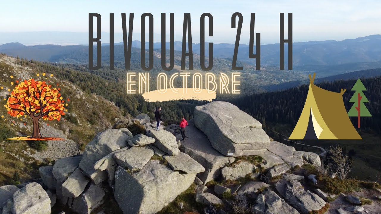 BIVOUAC 24 H EN OCTOBRE - Initiation pour Thomas en Alsace