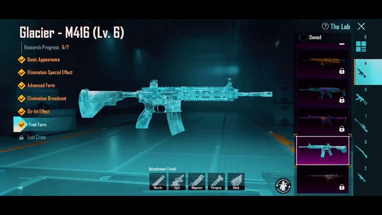 প্রথম যখন glacier m416 পাইছিলাম 🥹❤️#gameplay #reels #pubgvideo #pubg #facebookreels #pubgreels