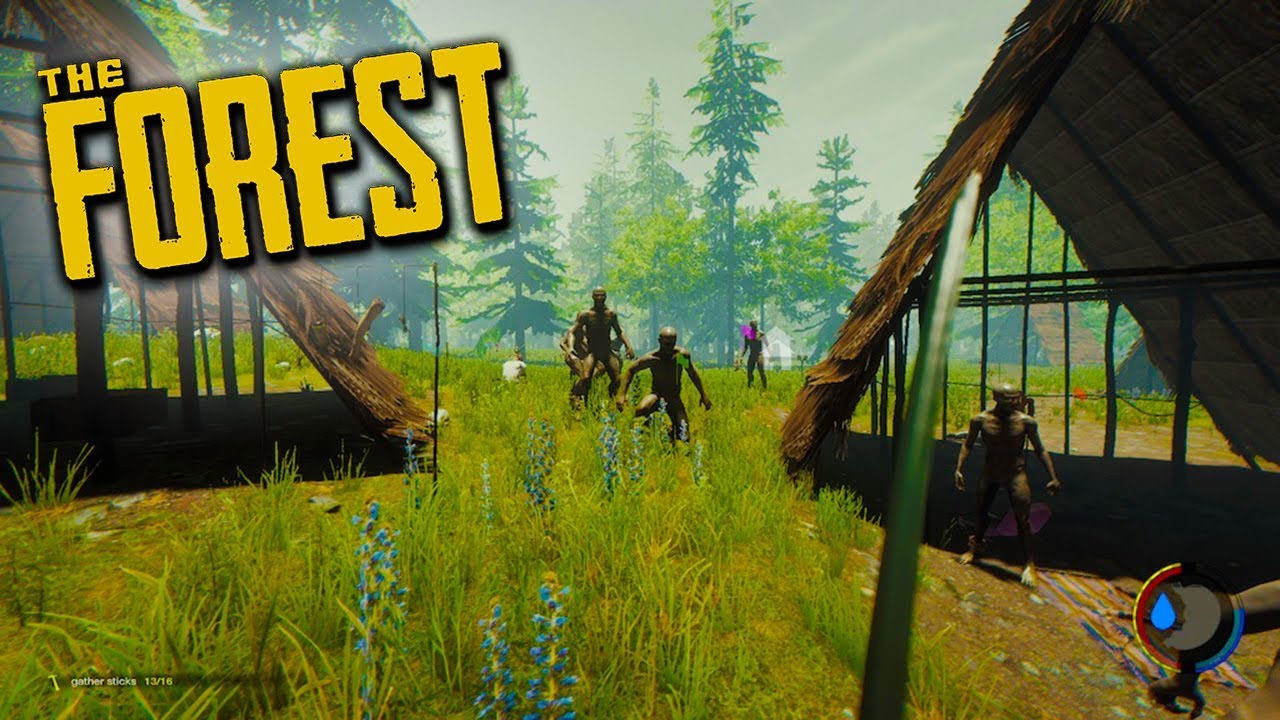 SURVIVING A PLANE CRASH! - The Forest Multiplayer Gameplay! (Episode 1)