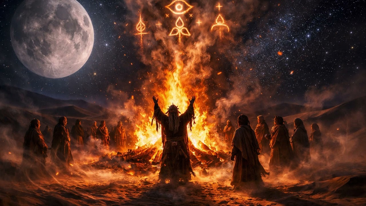 DESERT FIRE RITUAL 🔥 Saharan Tribal Techno Journey