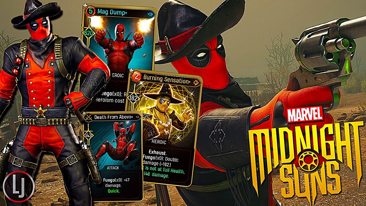 Дэдпул &laquo;Ковбой Бандит&raquo;: ЛУЧШИЙ билд с МАКСИМАЛЬНЫМ УРОНОМ! (2023) Marvel's Midnight Suns