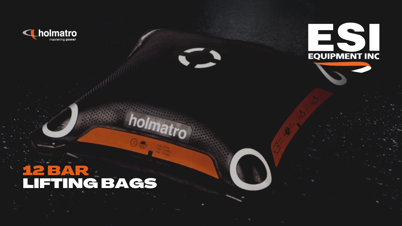 Holmatro High Pressure Lifting Bags 12 Bar - Product Demo
