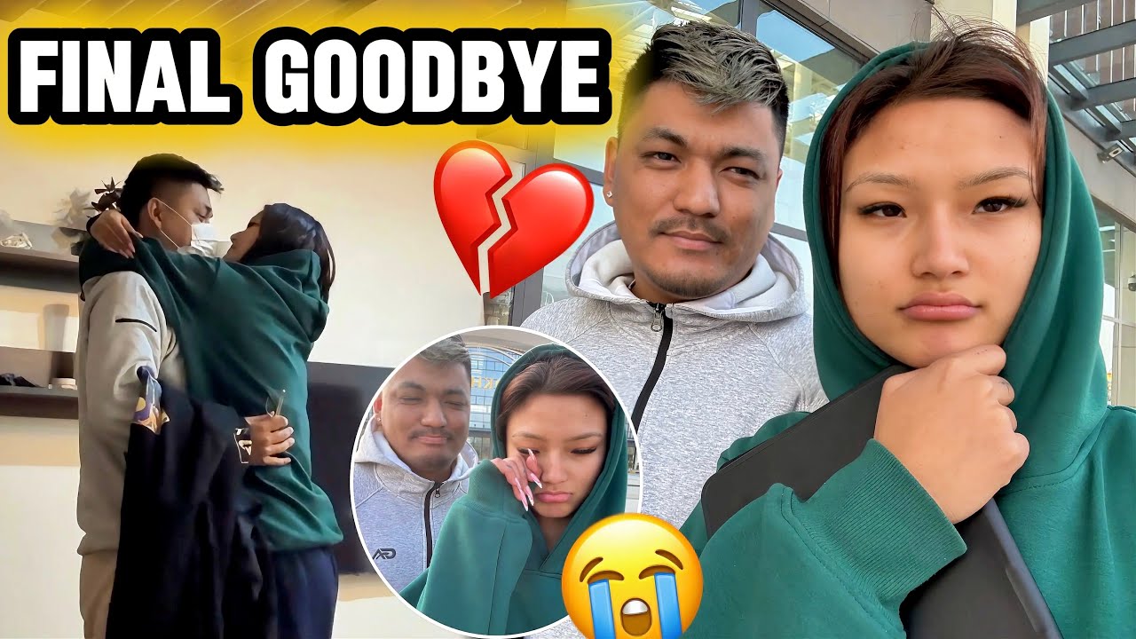 FINAL GOODBYE 🥹 LONG DISTANCE AGAIN 😭