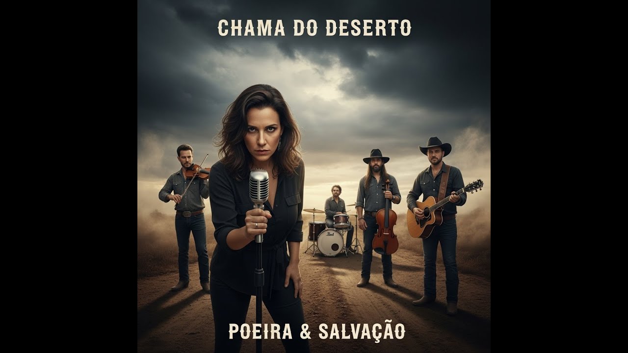Poeira & Salvação — CHAMA DO DESERTO (Álbum Dark Country Gospel • Full Album)