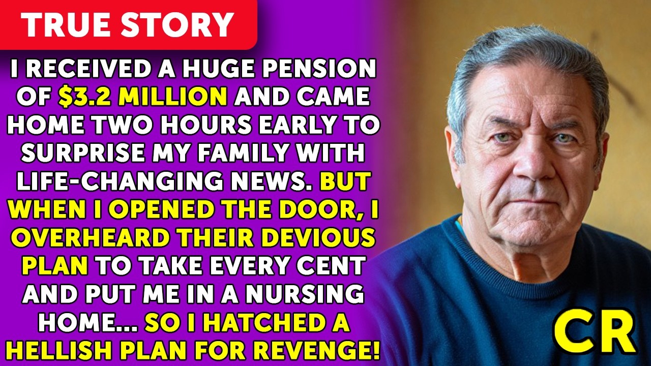 I Received $3.2 Million In Pension Money — Rushed Home And Caught My Family Planning A Scam!