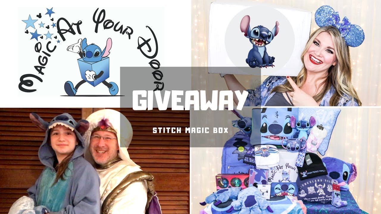 DISNEY SUBSCRIPTION BOX GIVEAWAY WITH MISS CHERRY!!! | EPIC STITCH MAGIC BOX!!!