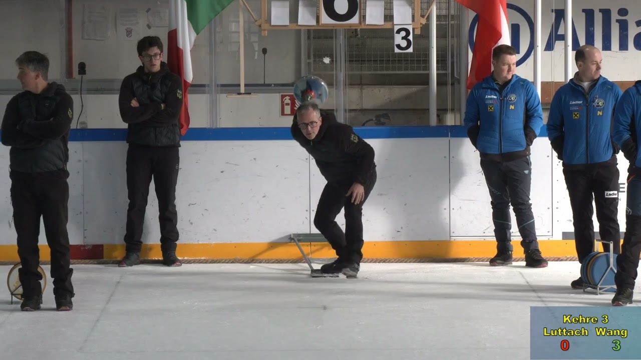 Eisstocksport Europacup 2025, Halbfinale, ESC Luttach : Ladler Wang