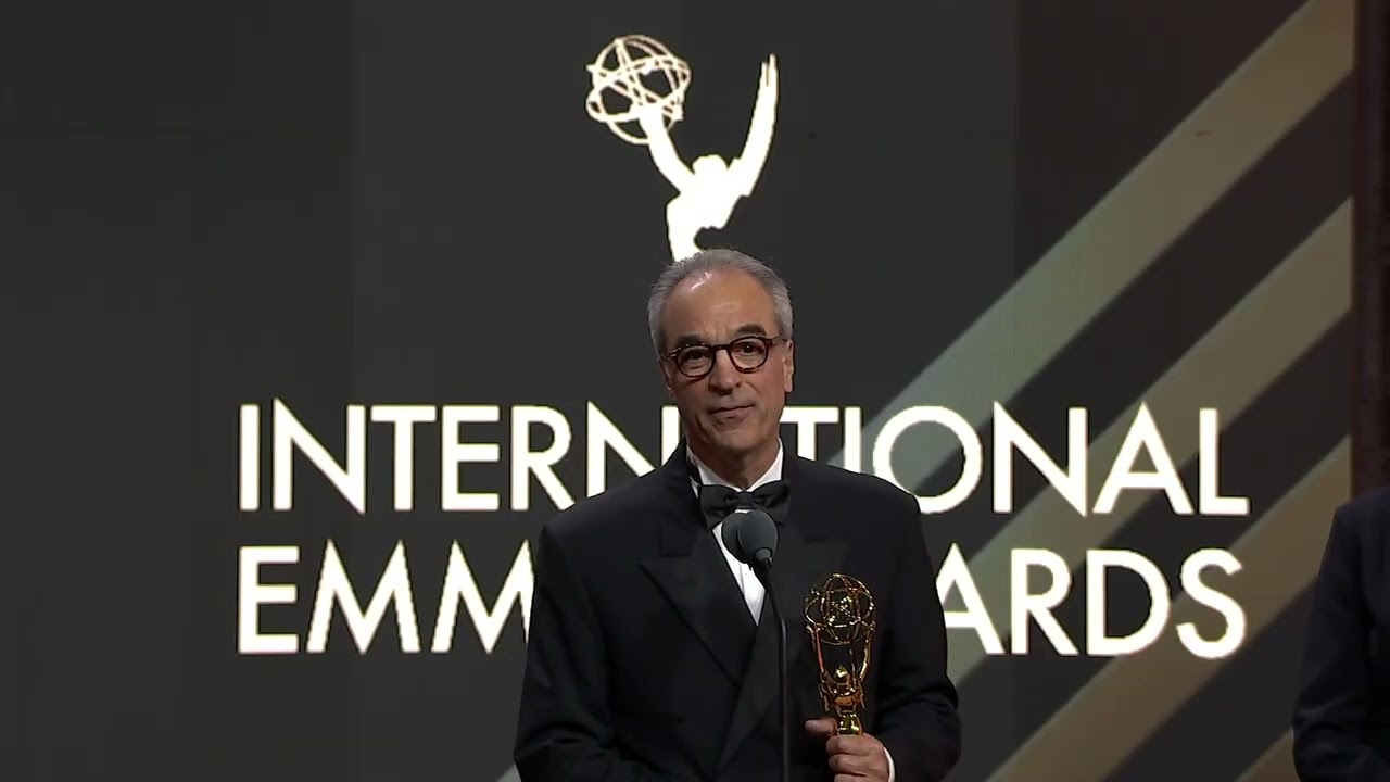 2025 International Emmy® Directorate Award Recipient João Roberto Marinho, Chairman & President, Gru