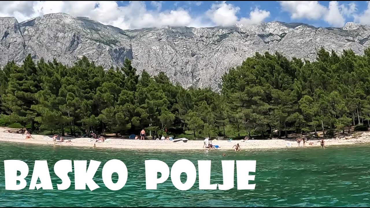 Pinadria Basko Polje Camping Makarska Riviera Baska Voda with FKK beach