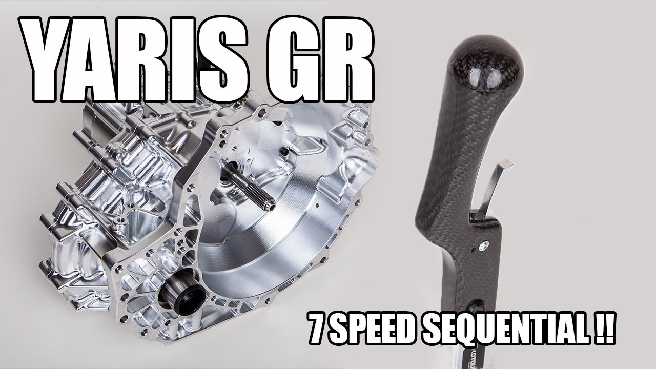 Toyota Yaris 7 speed Sequential Gearbox in action!