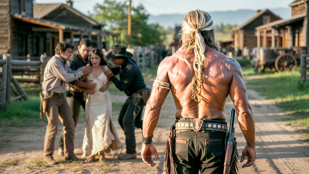 Cowboys Thought the Lonely Bride Was Easy Target — They Didn’t Know the Alpha Apache Was Watching.