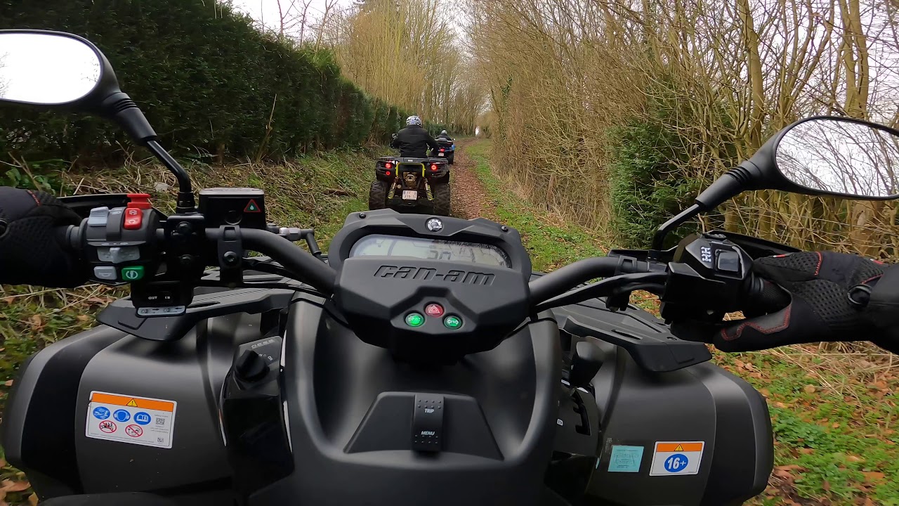 ATV Riding Pays d'Auge - Can Am Outlander 650 XTP - CF Moto CForce 450 - TGB Blade 600