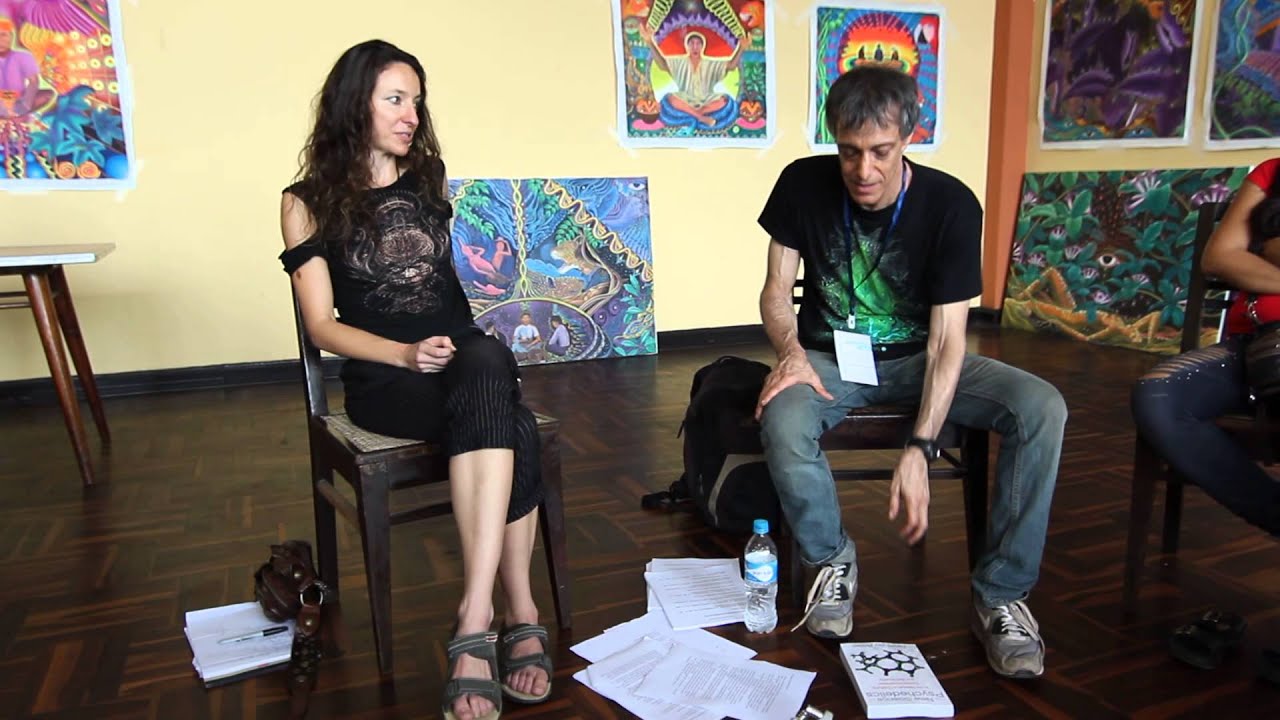 Intro to 'Navigating Altered States' David Jay Brown and Meriana Dinkova; Iquitos 2013