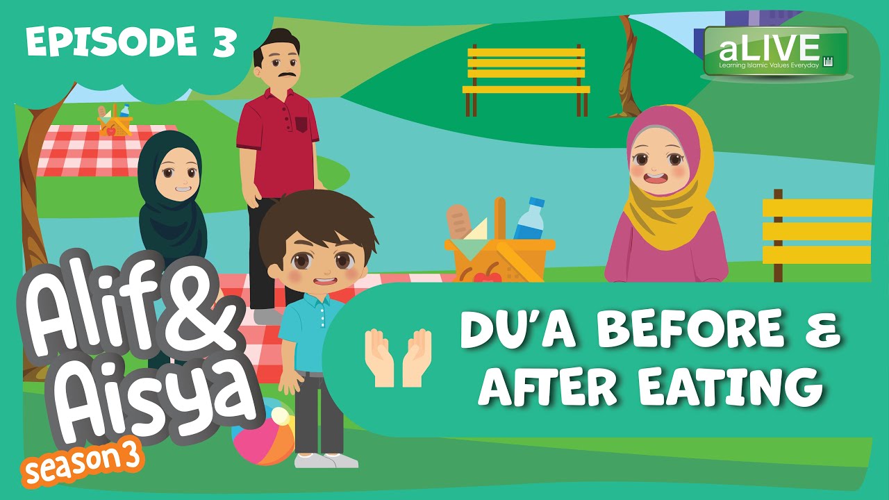 Alif & Aisya are going for a picnic! 🧺 #AlifAisya Season 3: Episode 3
