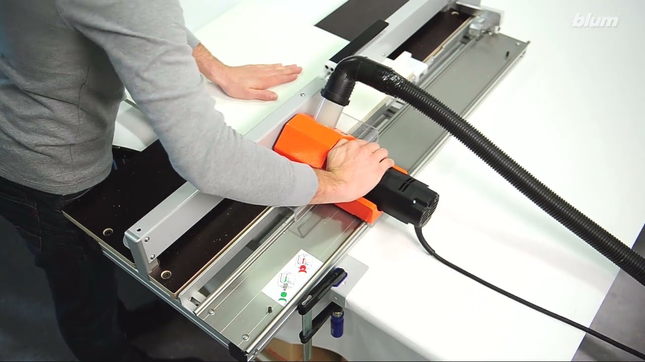 BLUM - přípravek na frézování polodrážky u dna LEGRABOX M35.7200.01