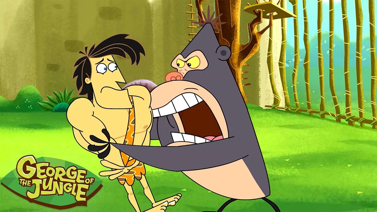PRISON BREAK ‼️ | George of the Jungle | 1 Hour of Full Episodes | Cartoons For Kids