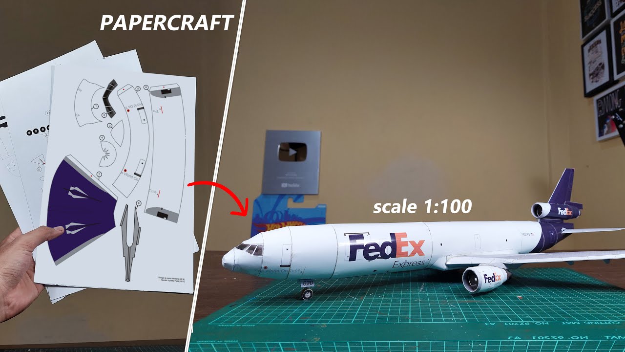 Fedex MD-11 Paper Model | Papercraft