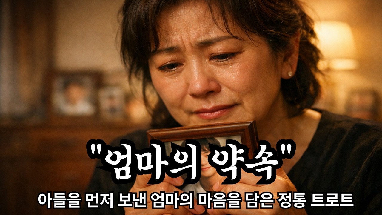 아들을 먼저 보낸 엄마의 마음을 담은 정통 트로트 “엄마의 약속”