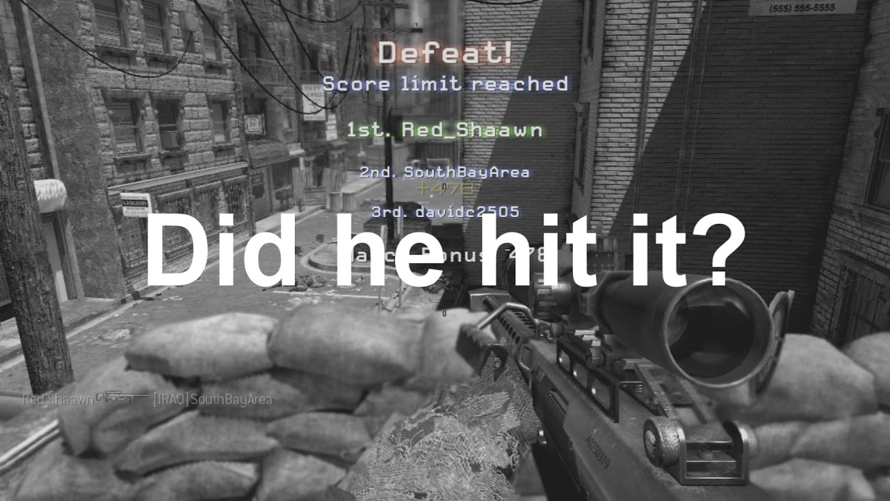 So...I meet Red Shawn in mw2