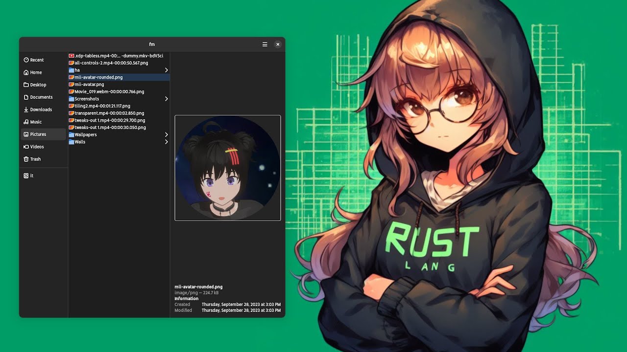 Okay then, Files app in GTK4 and Rust