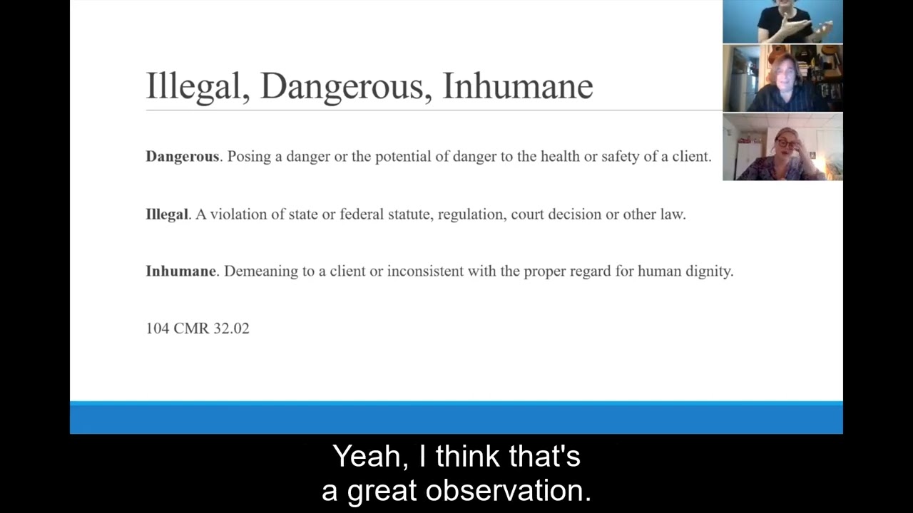 Filing a Complaint with the Department of Mental Health