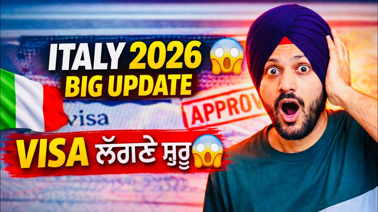 Italy Work Visa 2026 🇮🇹 | Nulla Osta & Visa ਲੱਗਣੇ ਸ਼ੁਰੂ 🔥 | Decreto Flussi Update
