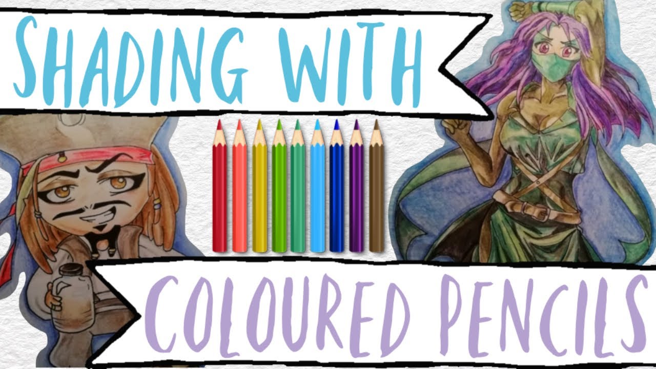 My tips for shading with coloured pencils