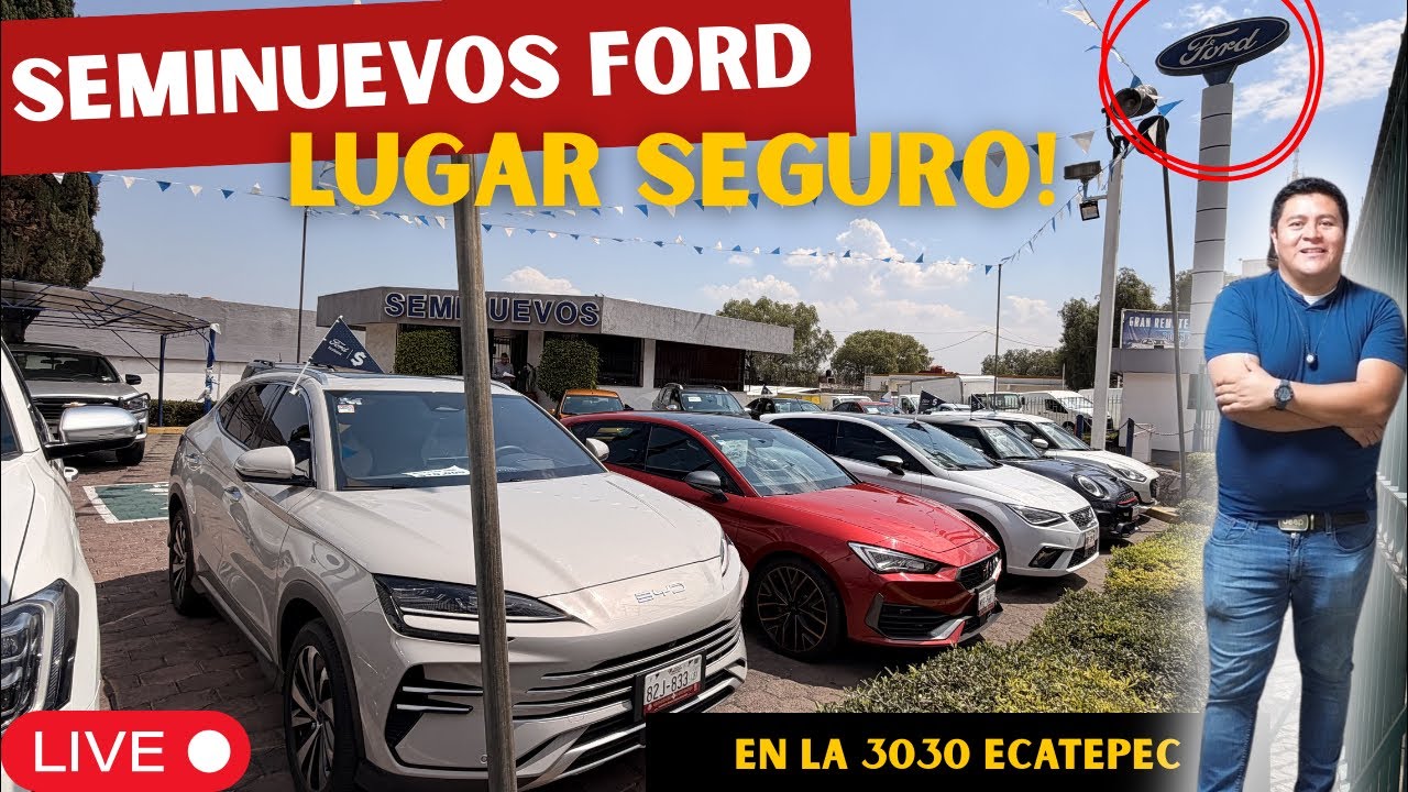 V Seccion está en vivo desde la 3030 Ecatepec. Ford 55 7112 7459 ext 145