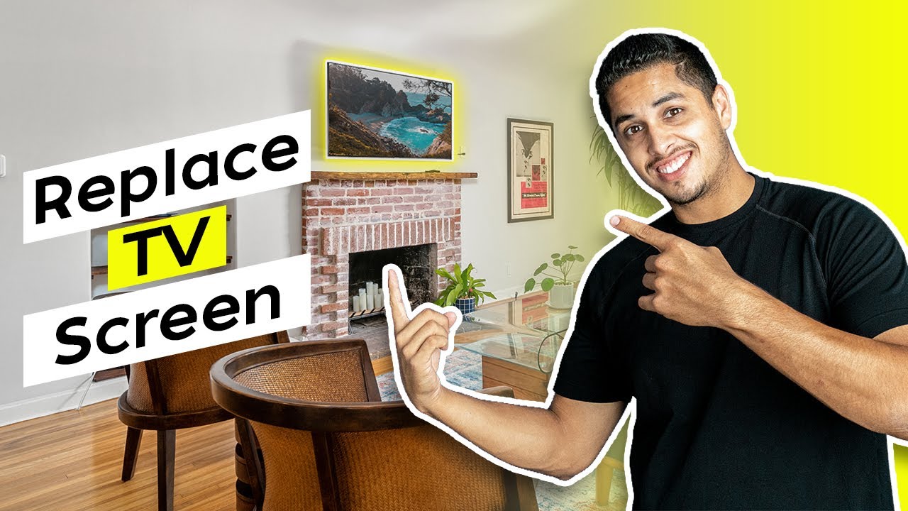 How To Replace A TV Screen In Photoshop | Real Estate Photography