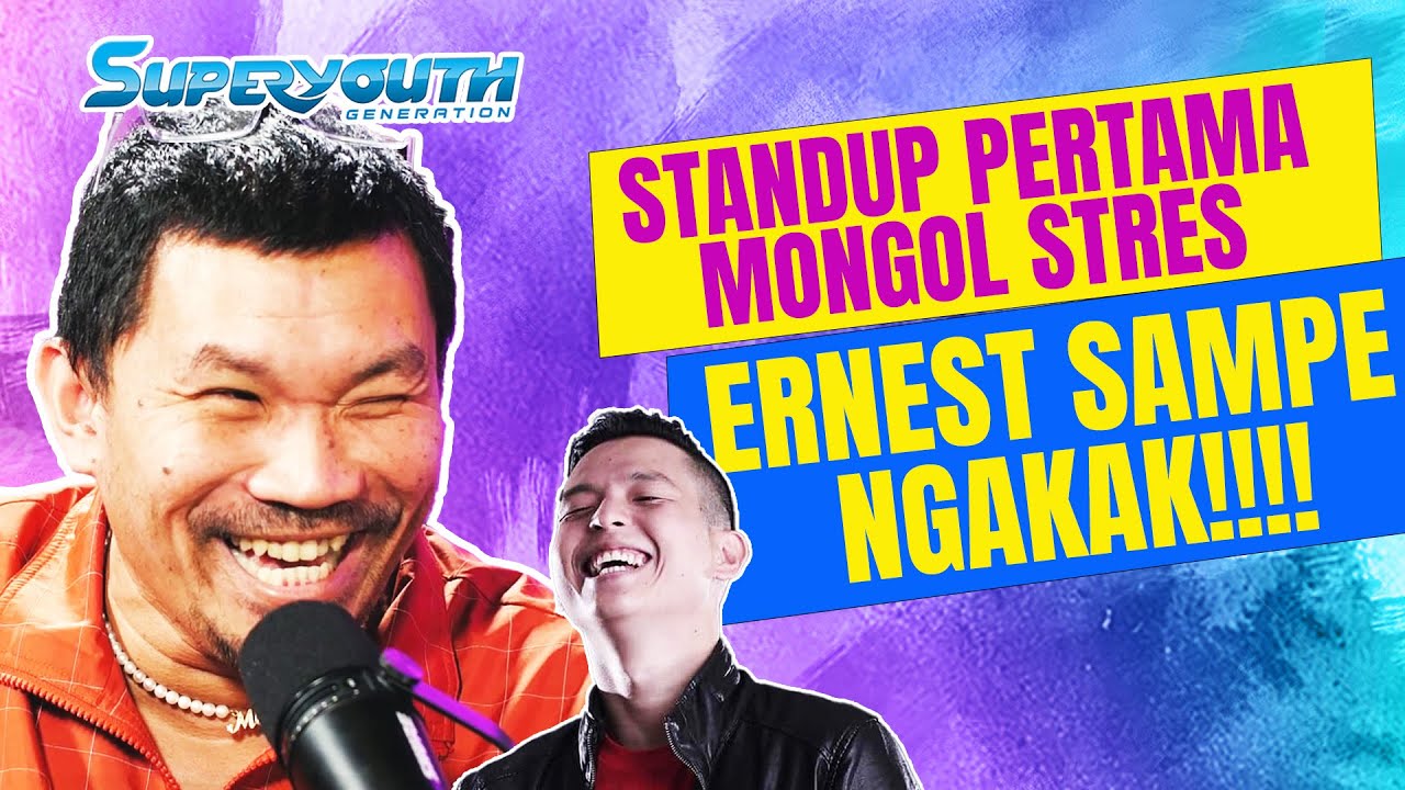 MONGOL STRES TAKUT DIBILANG H*MO!! DIA MANGGUNG PERTAMA DIDEPAN ERNEST PRAKASA | 