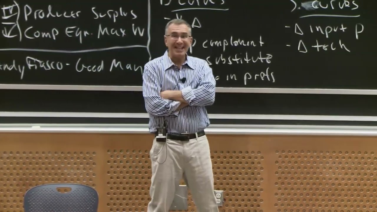 Lec 9: Supply and Demand & Consumer/Producer Surplus