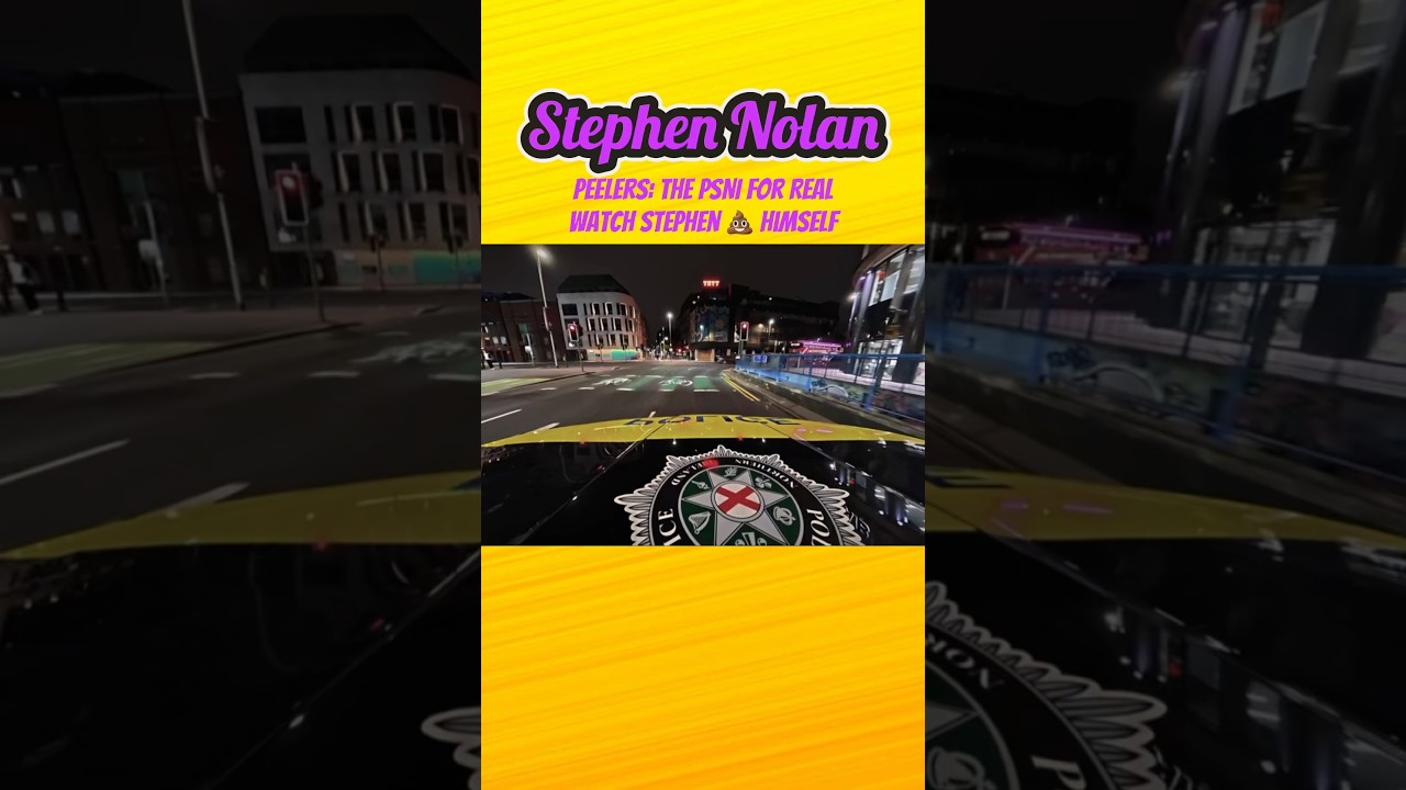 #stephennolan Пилеры: Полиция Северной Ирландии по-настоящему #севернаяирландия #белфаст #новости...