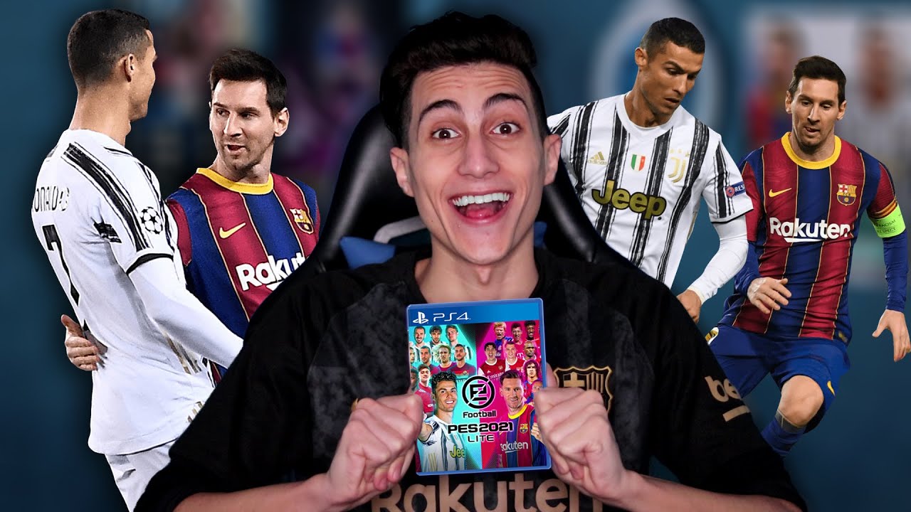 واخيرأ تجربة للعبة PES 2021 LITE المجانية للجميع لأول مرة !!! انصدمت من الي موجود