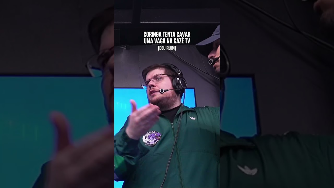 CORINGA TENTOU VAGA NA CAZÉ TV