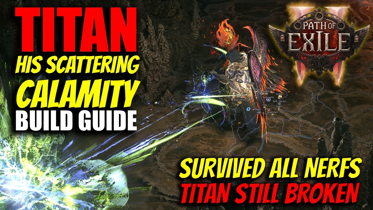 His Scattering Calamity | Unethical Titan Warrior DPS! | PoE2 0.5