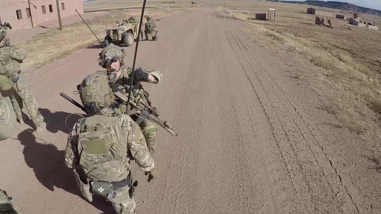 10th Special Forces Group  train with TACP JTACs from 13 ASOS and 124 ASOS