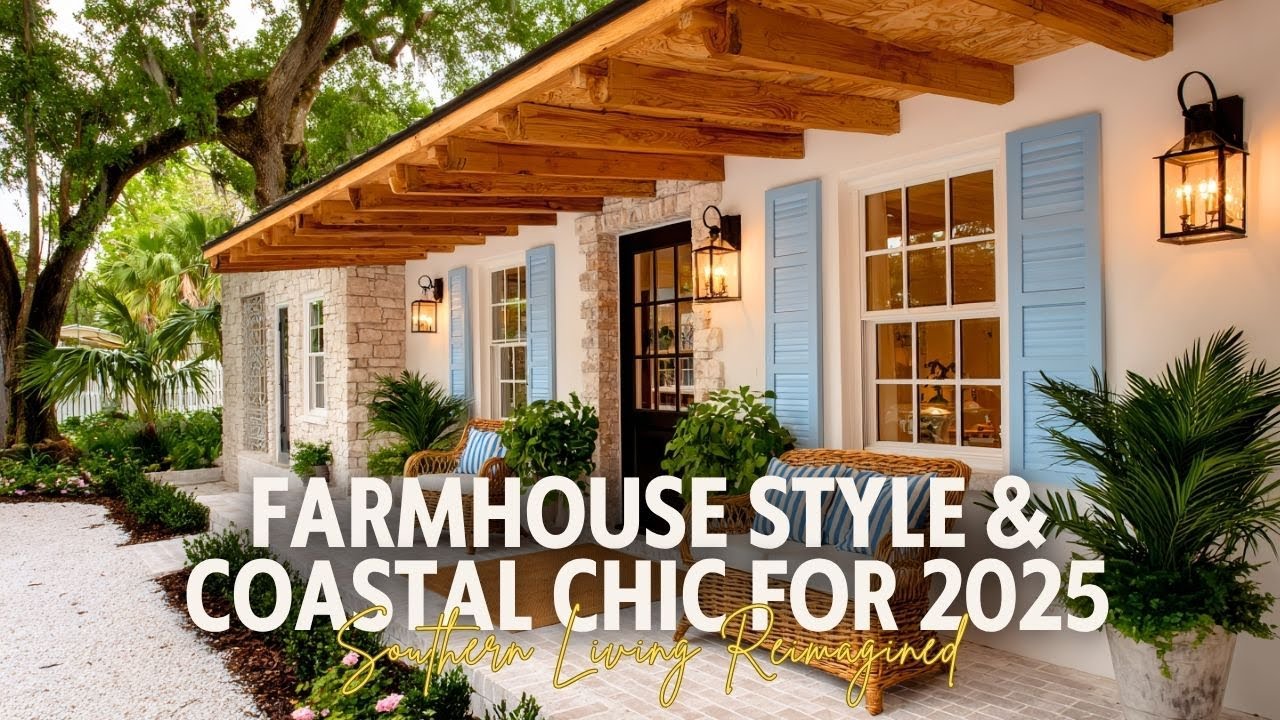 Southern Living Reimagined  Farmhouse Style & Coastal Chic for 2025
