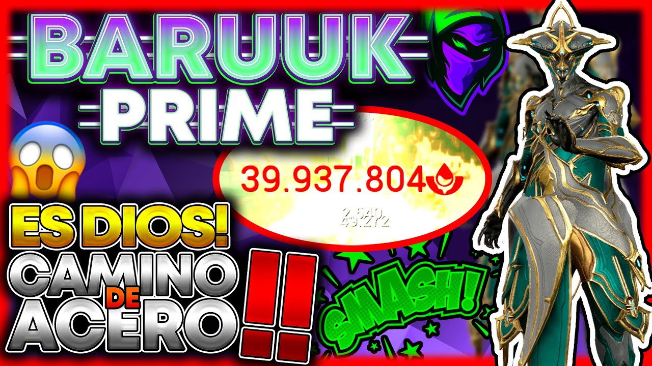 🤩Guía y Build Baruuk Prime para Camino de Acero❗❗ (Con y sin helminto) [2023]